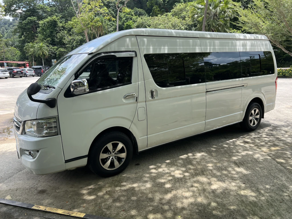 van rental driver langkawi